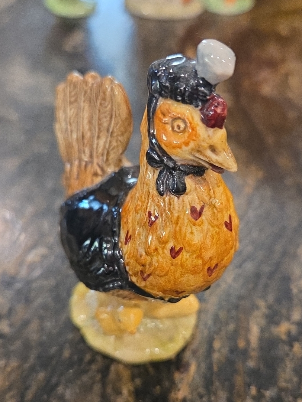 Vintage Beswick Beatrix Potter "Sally Henny Penny" Figurine